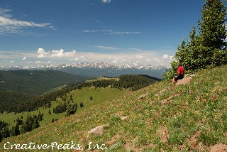 Hiker Resting